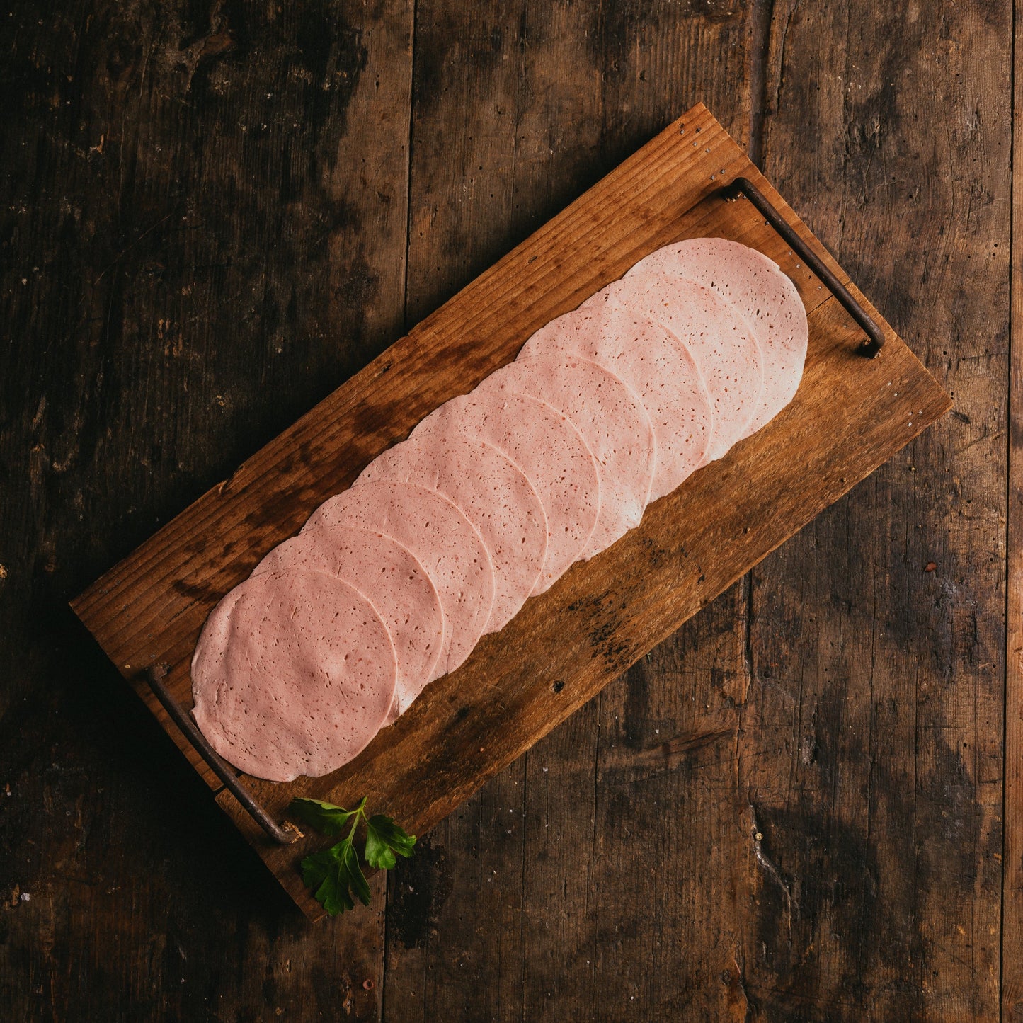 Fein geschnittene Halal Extrawurst