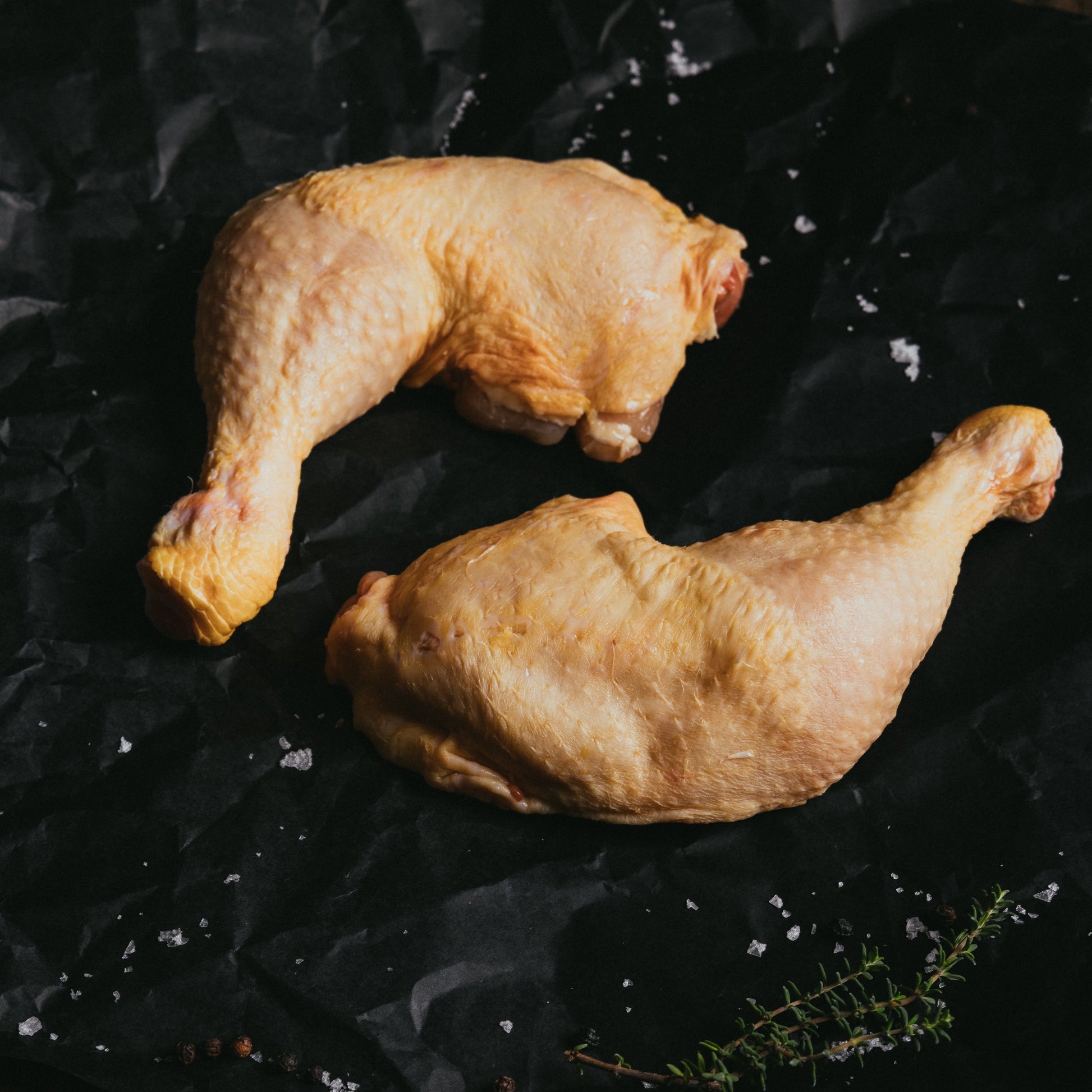 Regionale Bio Halal Hühnerkeule