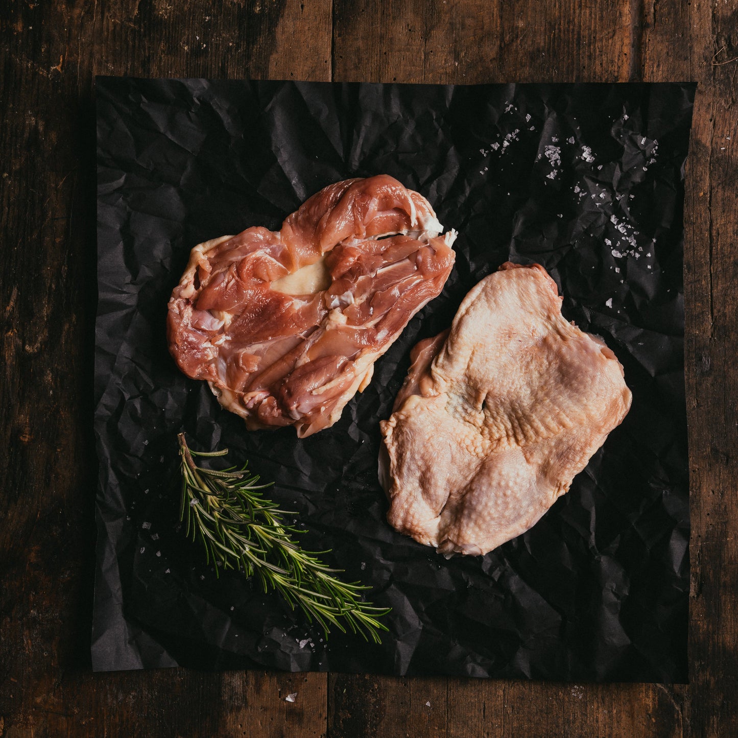 Regionale Bio ausgelöste Hühnerkeule aus österreichischer Qualität (Halal)