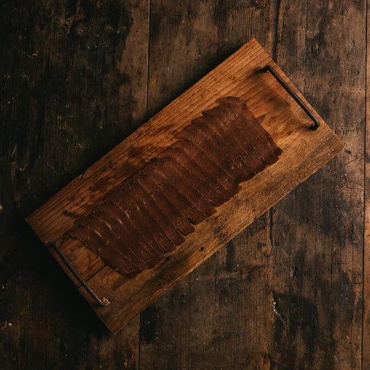 Feingeschnittener Halal Rinderschinken 